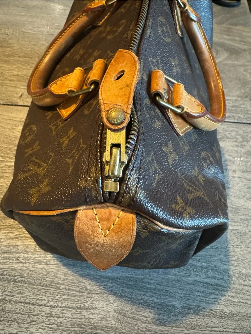 Louis Vuitton Brown Monogram Speedy 30